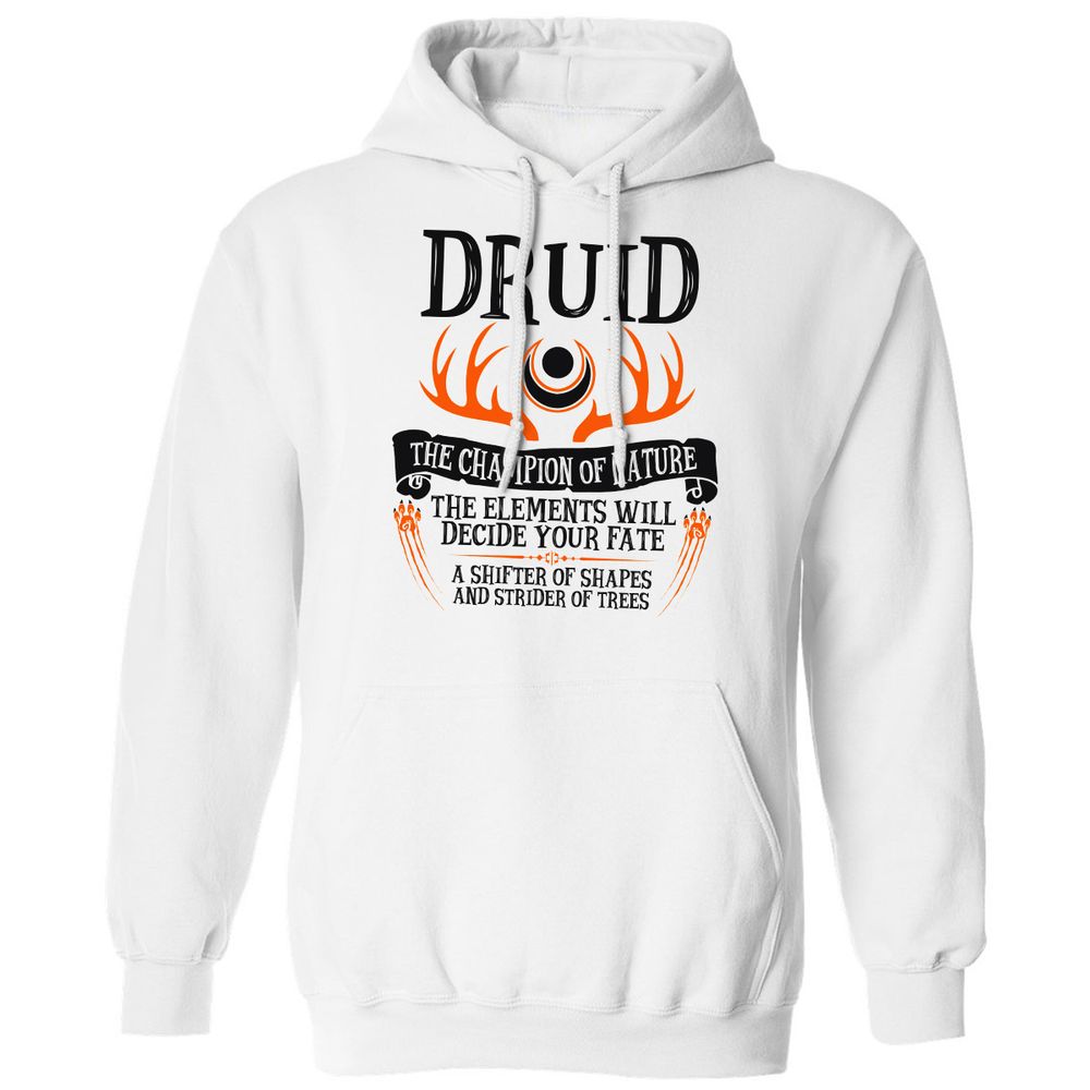 Classic Unisex Hoodie - UKQMBJGE - White - 1