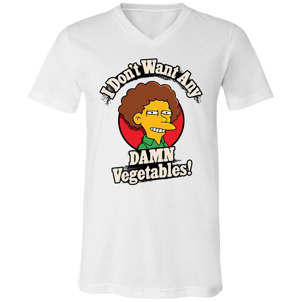 I Don't Want Any Damn Vegetables! - White - 1