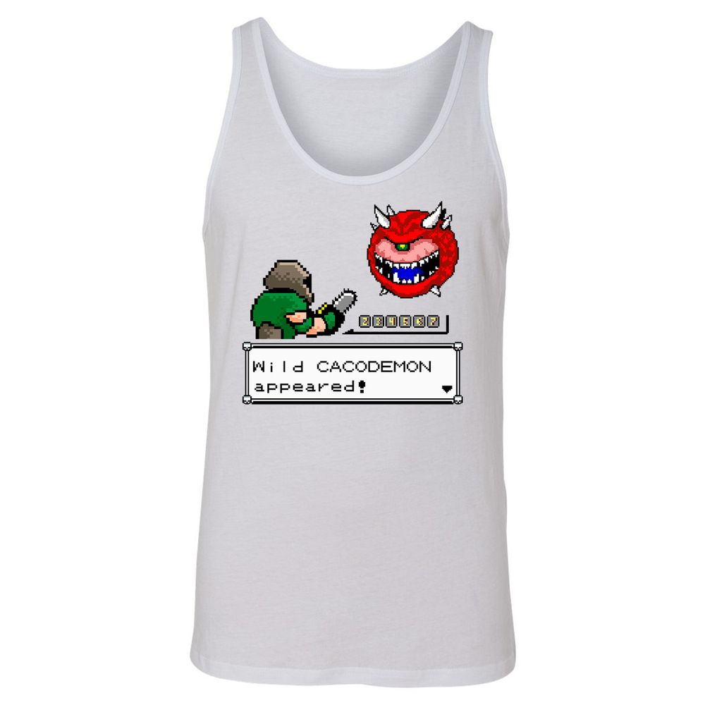 Unisex Jersey Tank - KLHKFKFM - White - 1