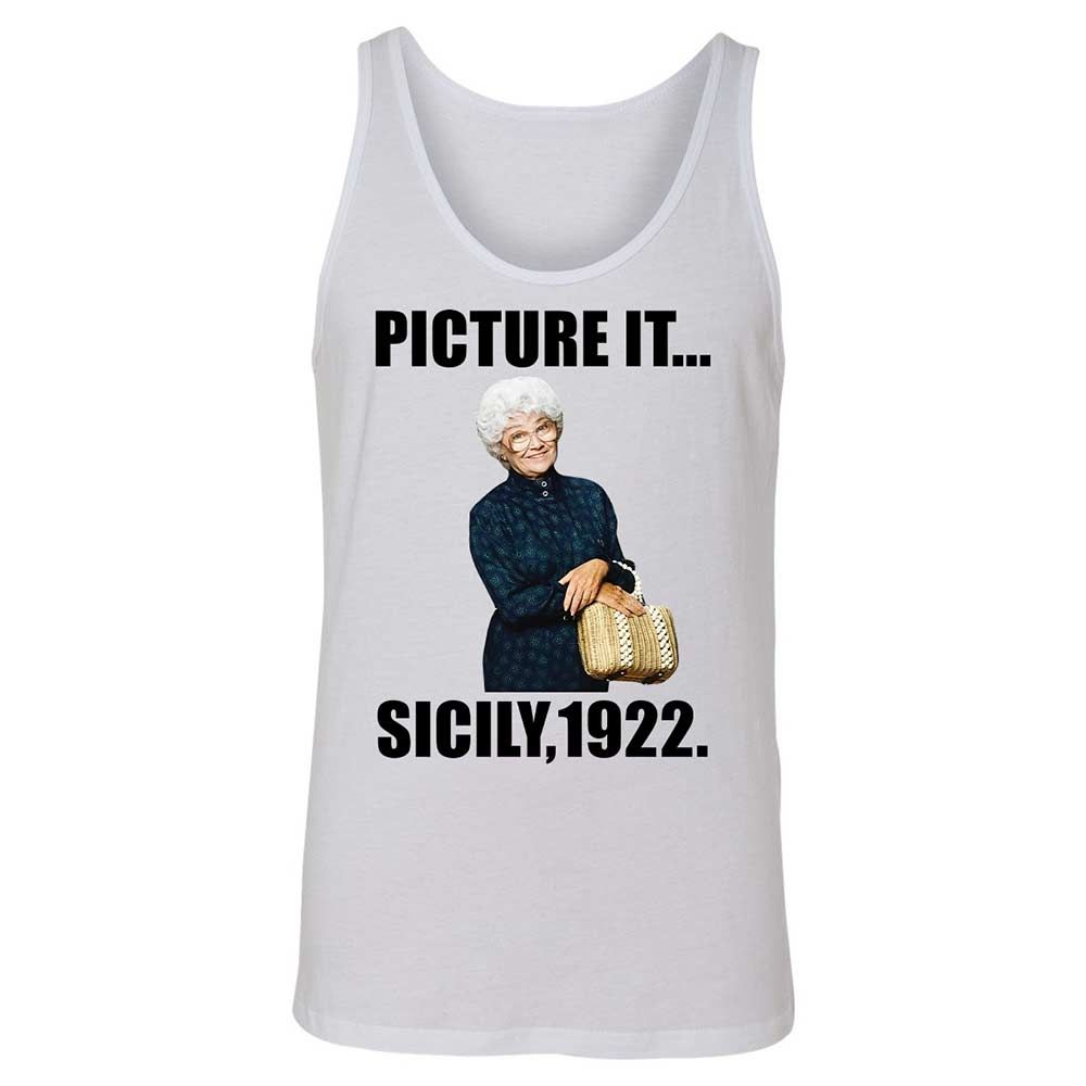 Unisex Jersey Tank - F1BDA2ST - White - 1