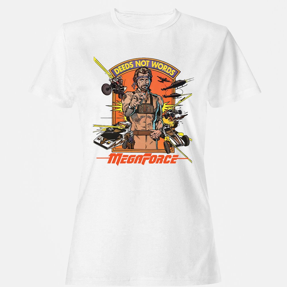 Women's T-Shirt - 7453BVQU - White - 1