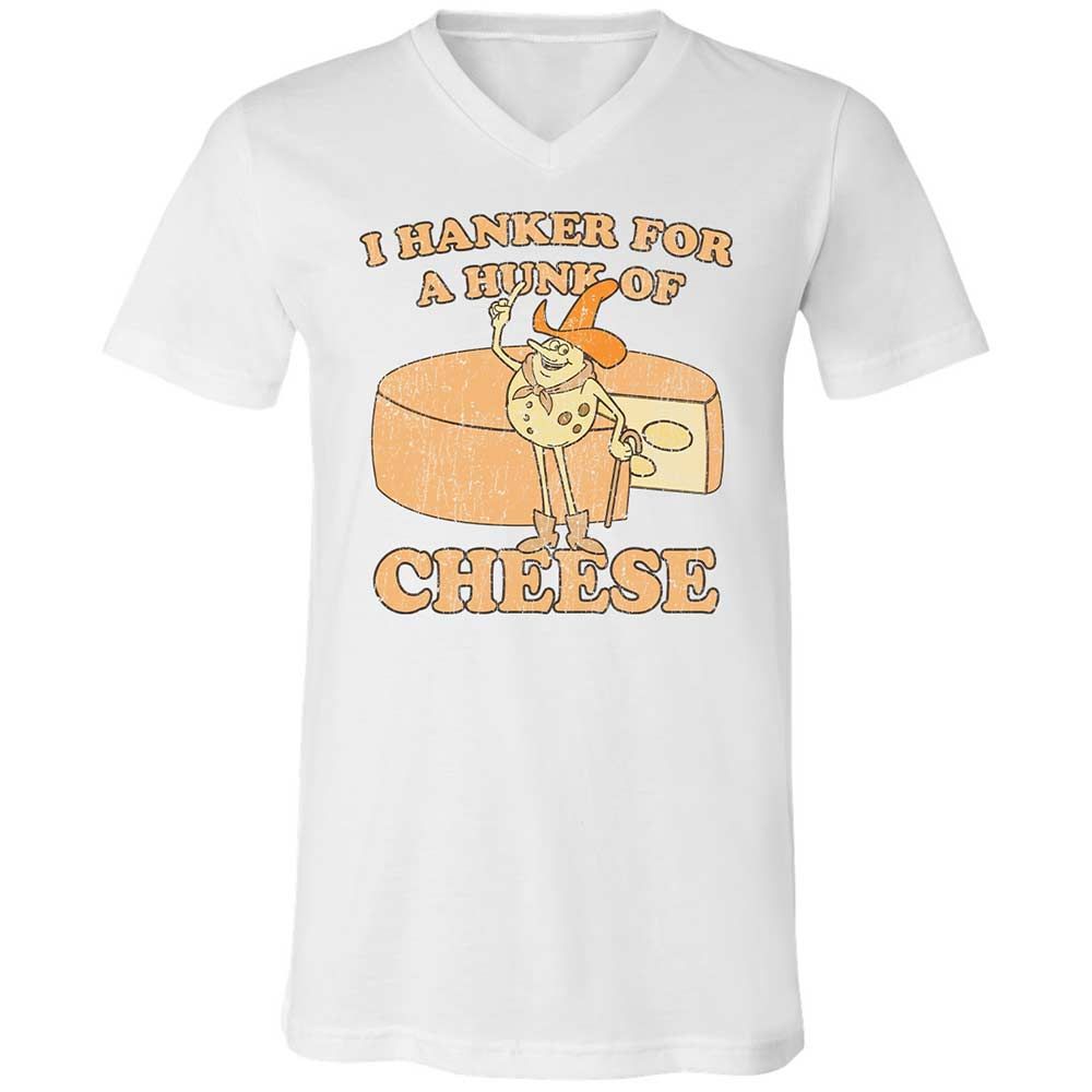 Hanker For A Hunk Of Cheese - White - 1