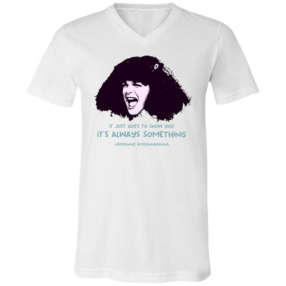 Unisex V-Neck T-Shirt - 653JM92J - White - 1