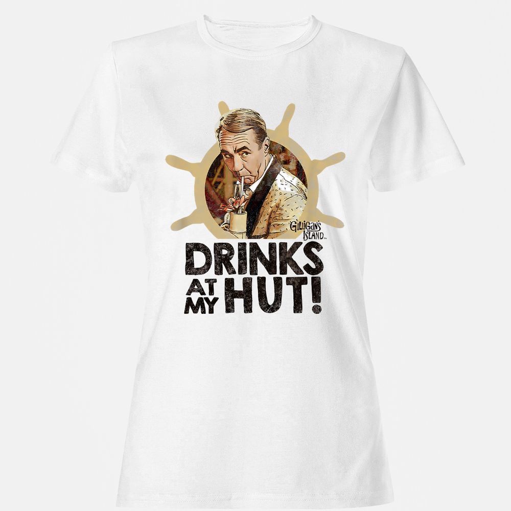 Women's T-Shirt - 1PKQNDRS - White - 1