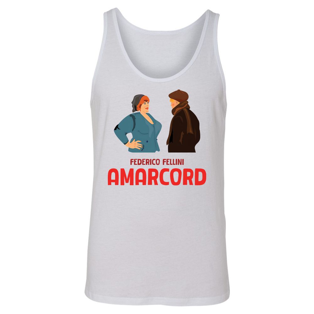 Unisex Jersey Tank - E6VSDY52 - White - 1
