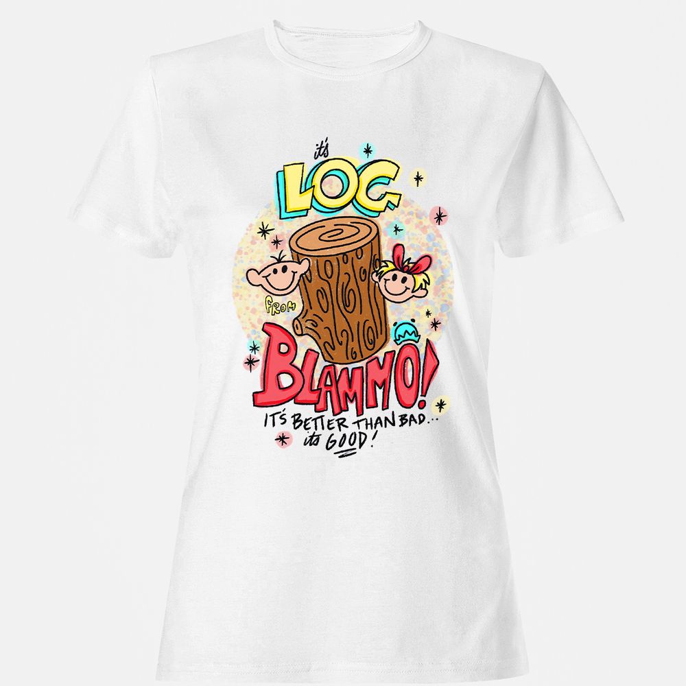 Women's T-Shirt - L86BYHK5 - White - 1