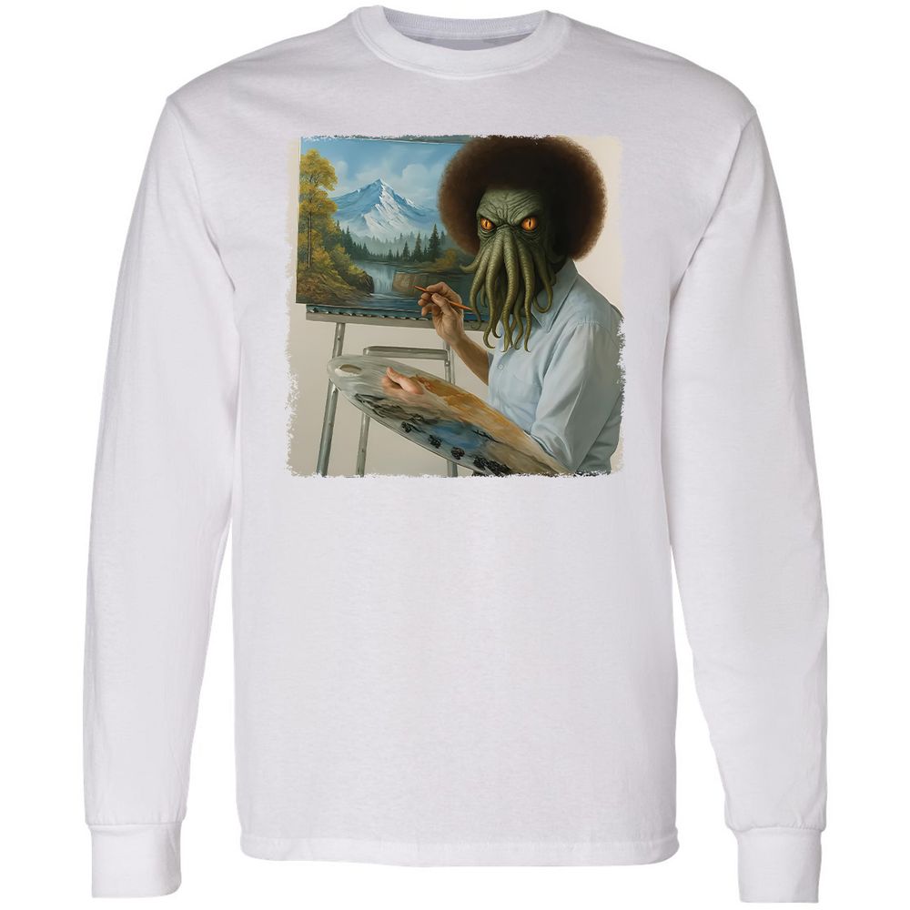 Long Sleeve T-Shirt - WJ2Q7HXE - White - 1