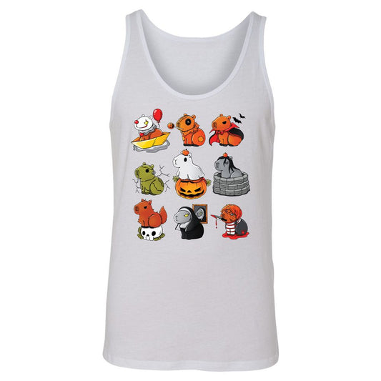 Unisex Jersey Tank - NVT7X1YF - White - 1