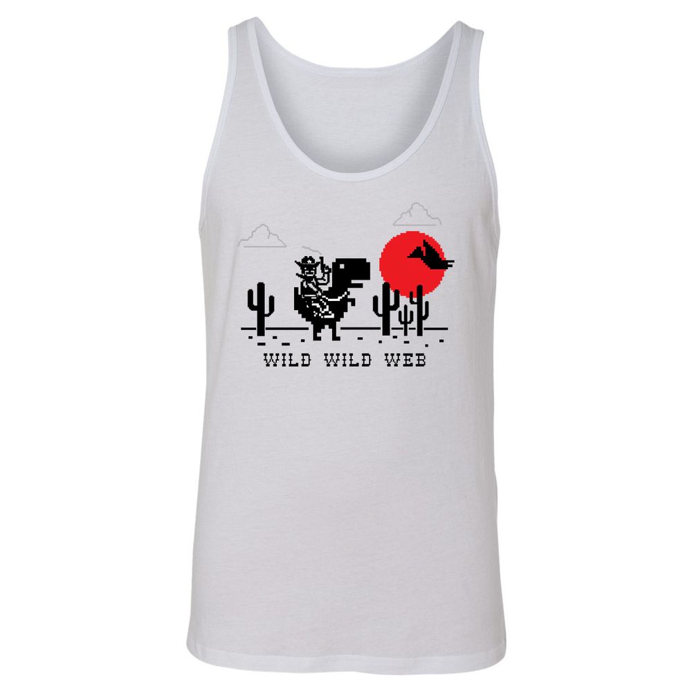 Unisex Jersey Tank - GHAM444S - White - 1