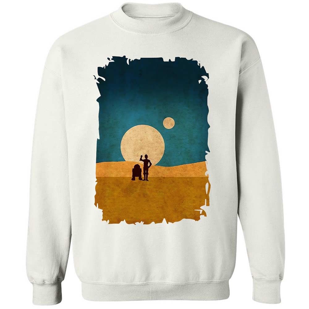 Droids In The Dunes - White - 1