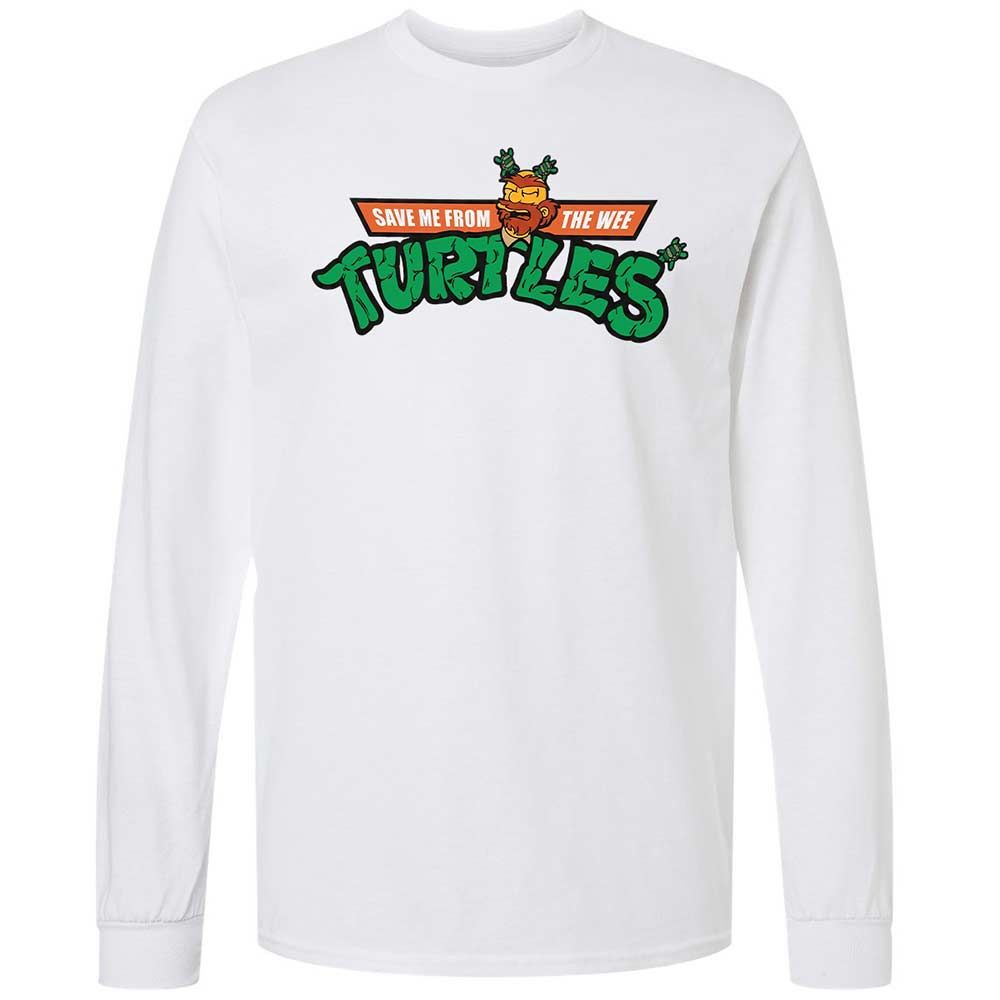 Save Me From The Wee Turtles - White - 1