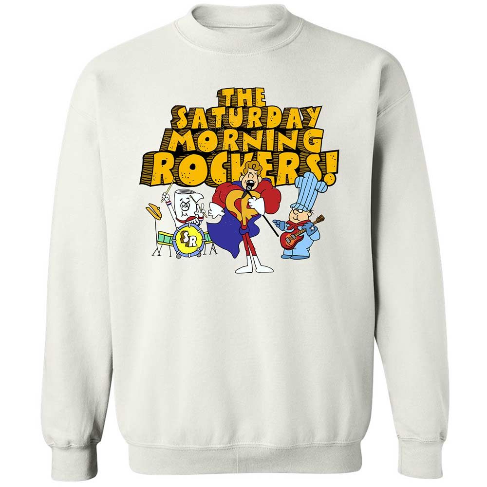 Classic Unisex Sweatshirt - HSR4CMKP - White - 1