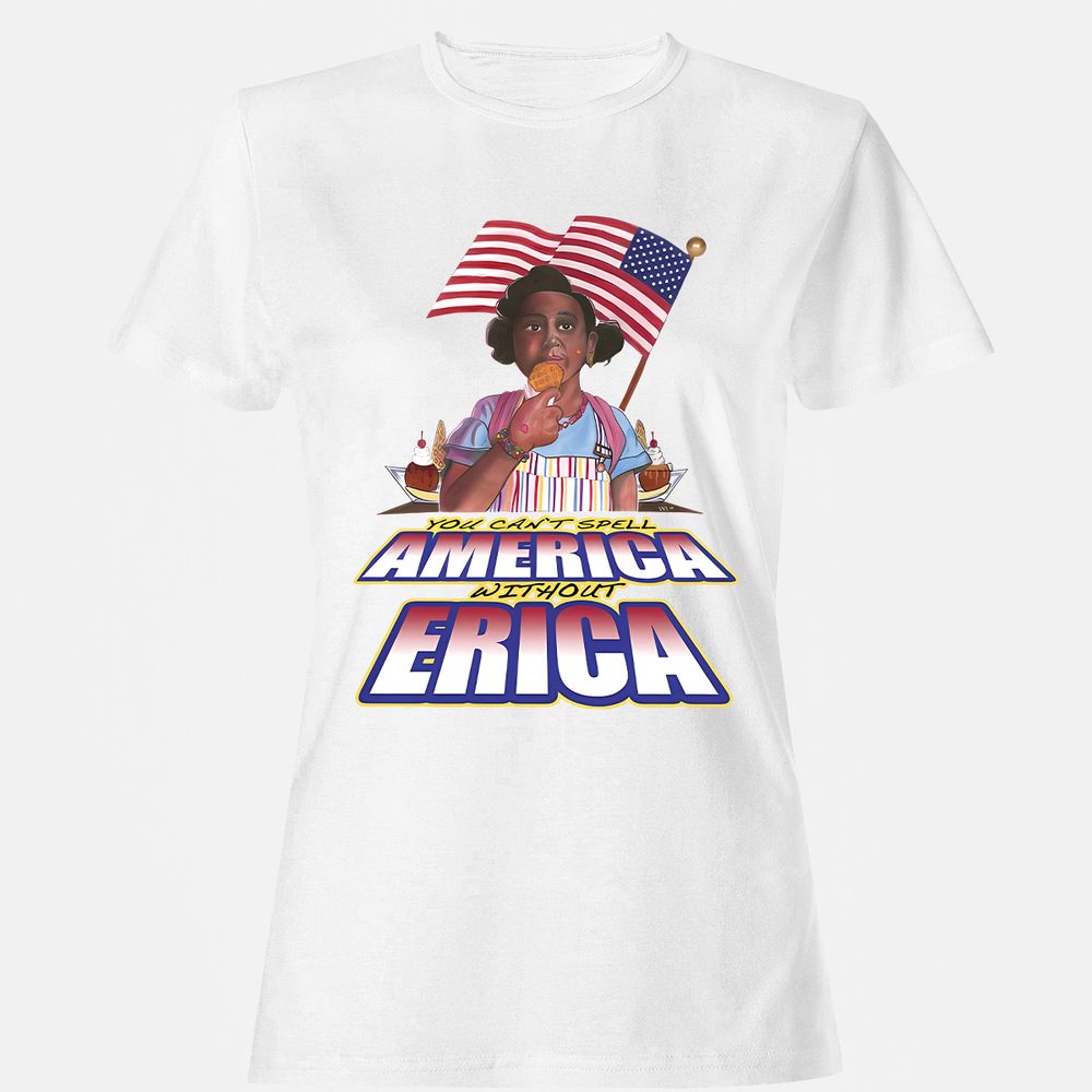 Women's T-Shirt - VK1CMPPQ - White - 1