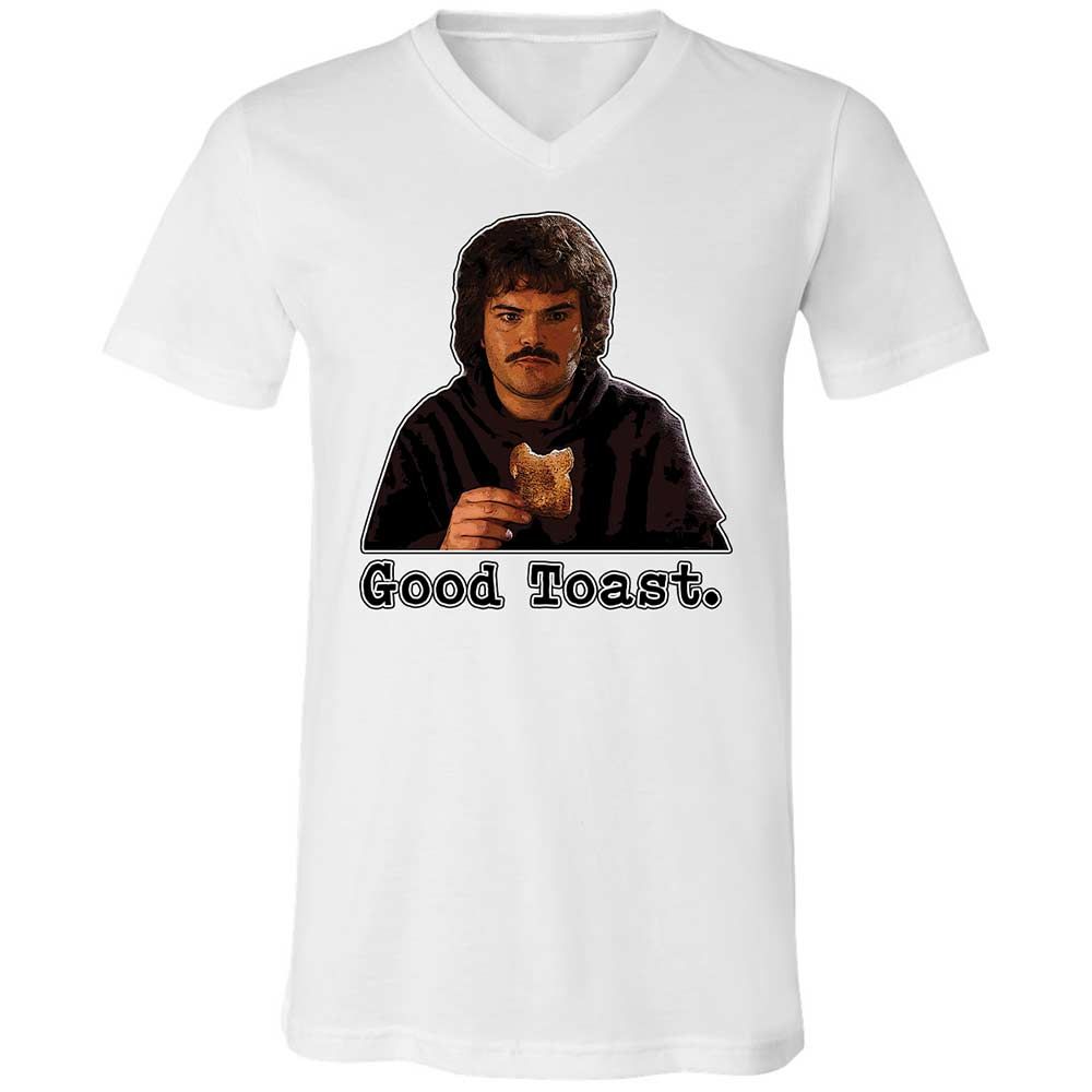 Unisex V-Neck T-Shirt - 79W56XXD - White - 1
