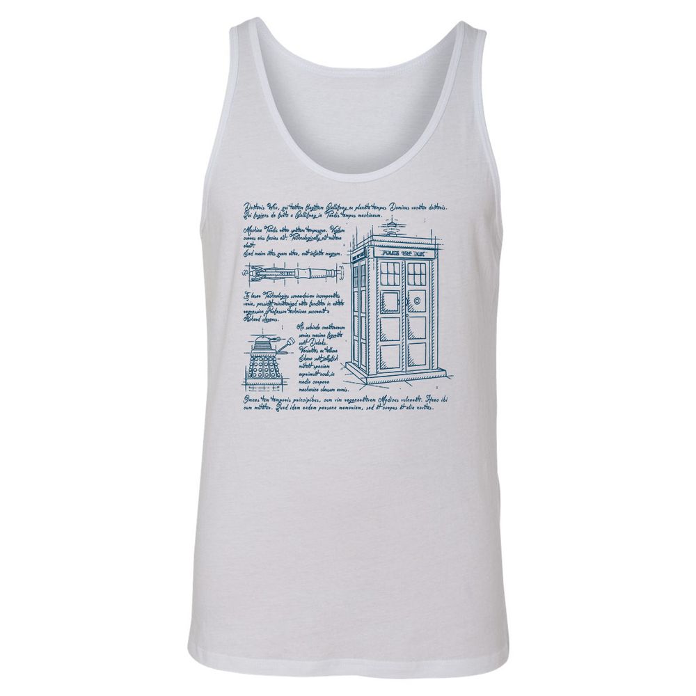 Unisex Jersey Tank - G2SJ812X - White - 1
