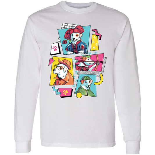 Long Sleeve T-Shirt - KXQET2MF - White - 1