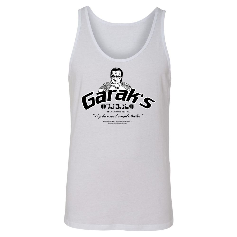 Unisex Jersey Tank - C5LMEMG5 - White - 1
