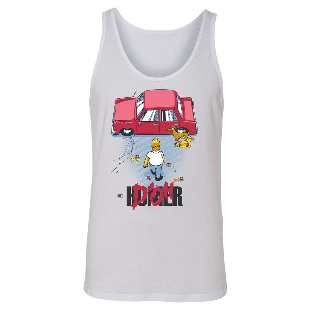 Unisex Jersey Tank - SUJK5QKJ - White - 1