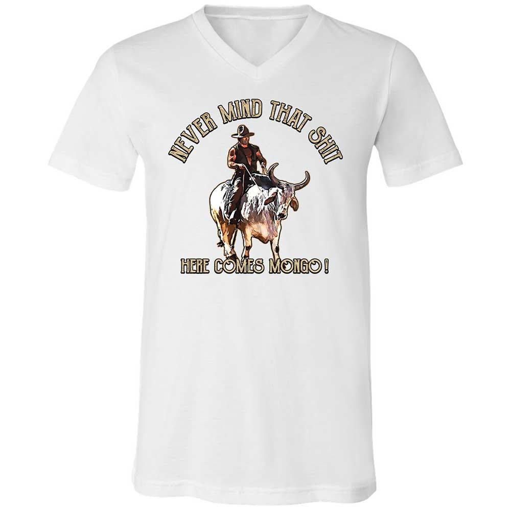 Unisex V-Neck T-Shirt - 2S7NAQ6A - White - 1