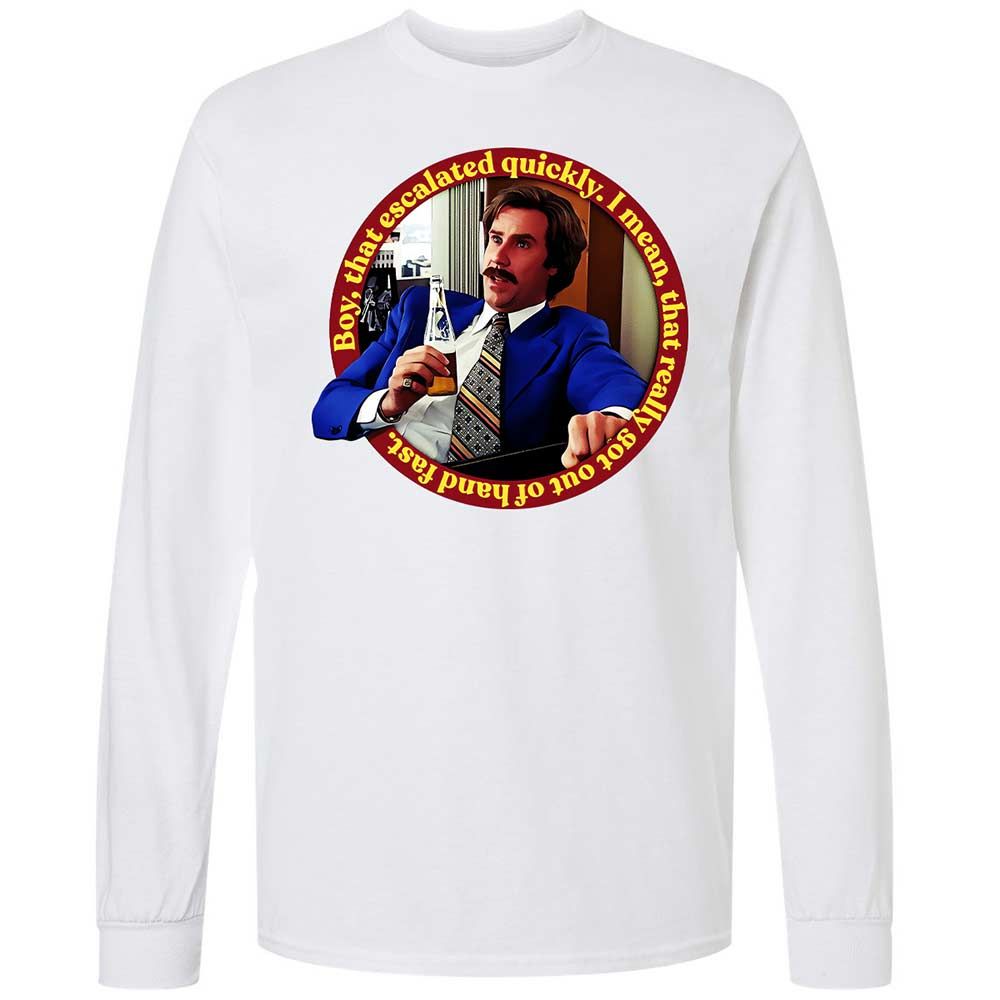 Long Sleeve T-Shirt - 8B4JUHJQ - White - 1