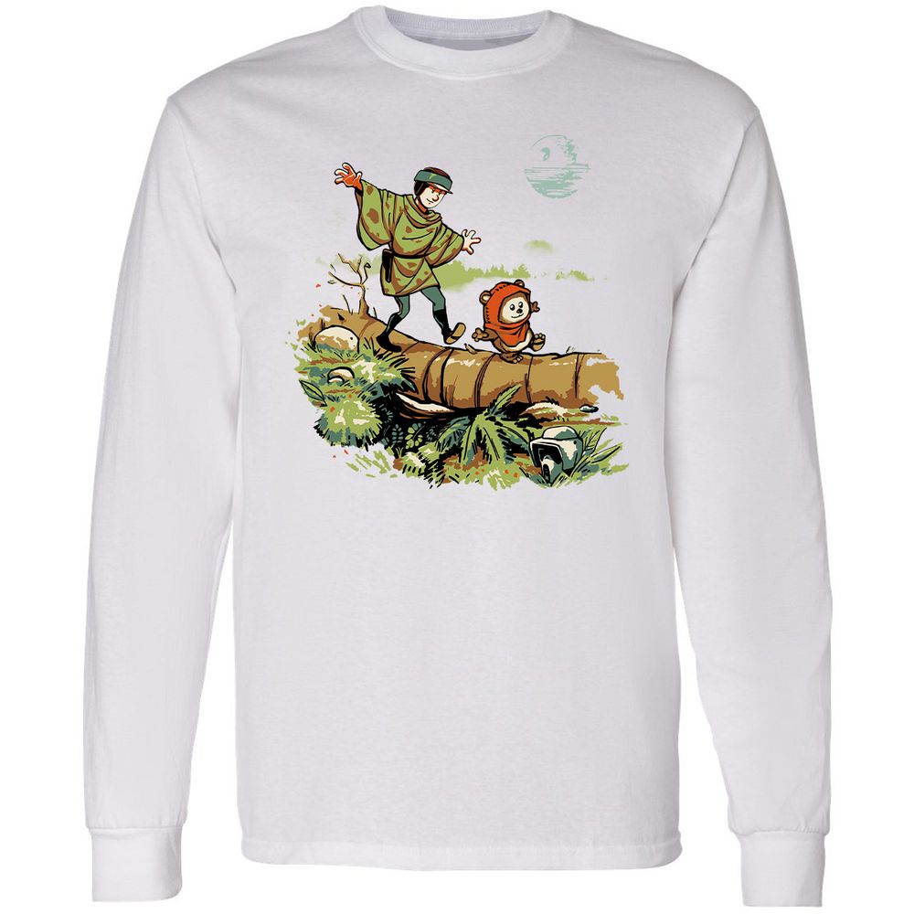 Long Sleeve T-Shirt - P4KFTRH5 - White - 1