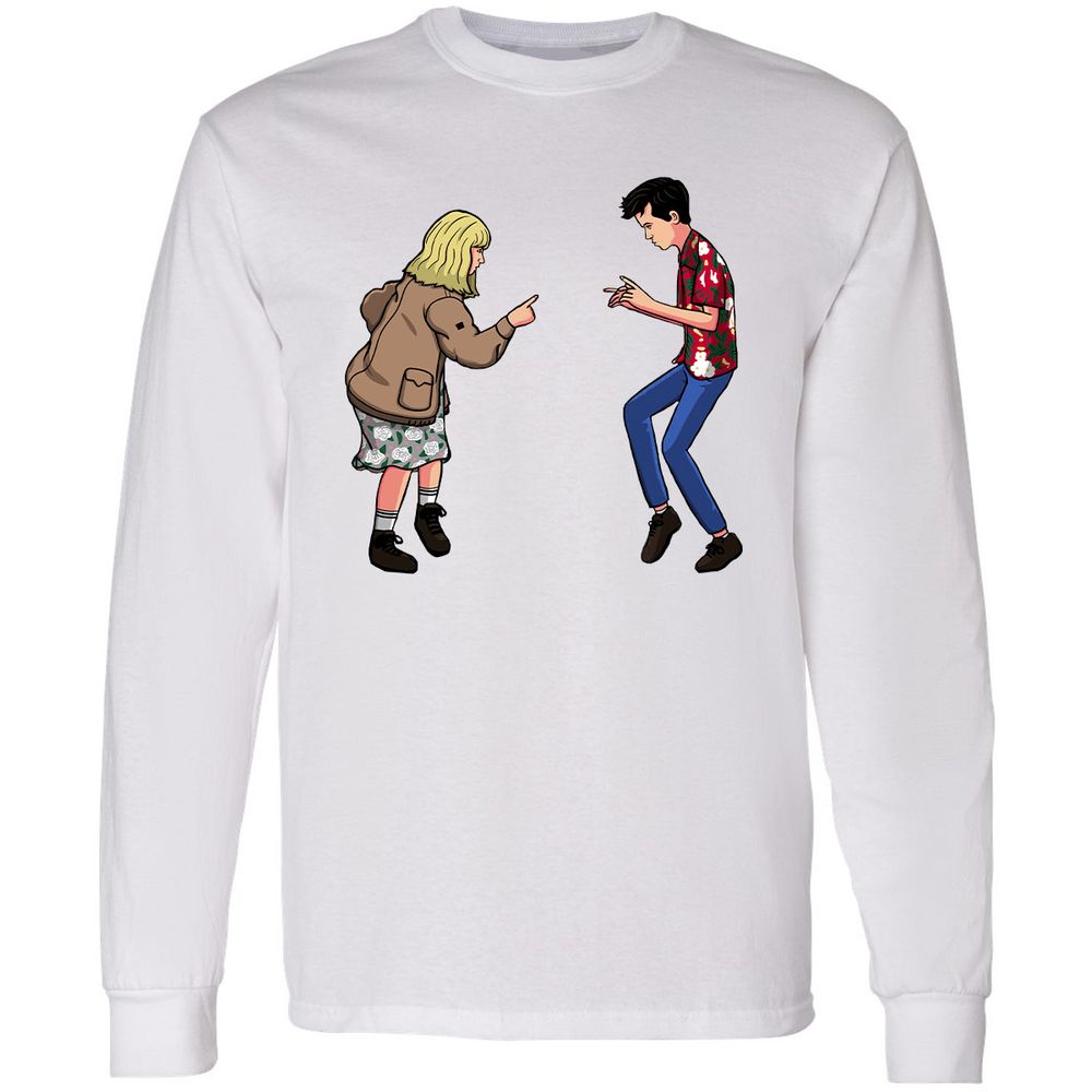 Long Sleeve T-Shirt - DTQU5KXQ - White - 1