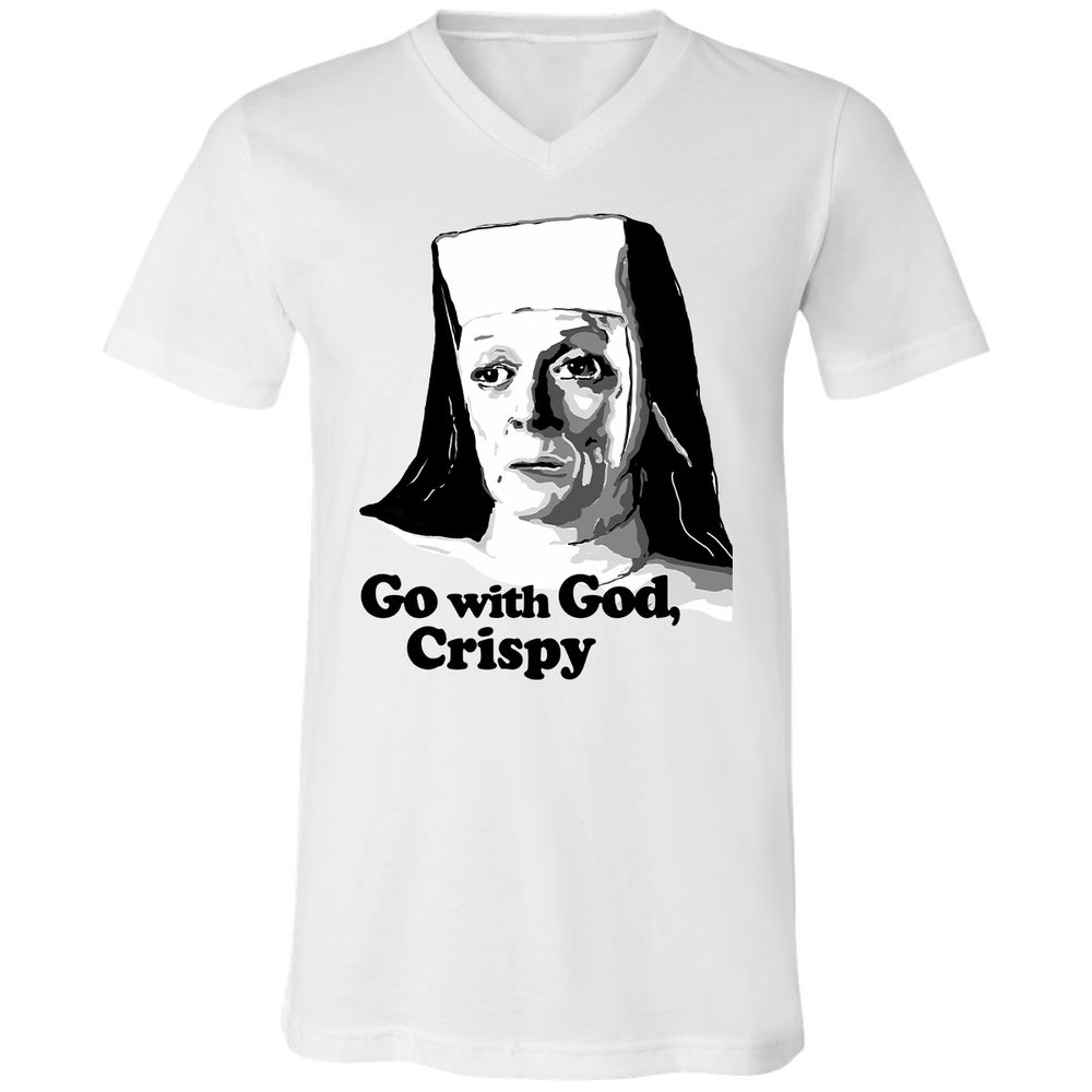 Unisex V-Neck T-Shirt - VFBUVKW9 - White - 1