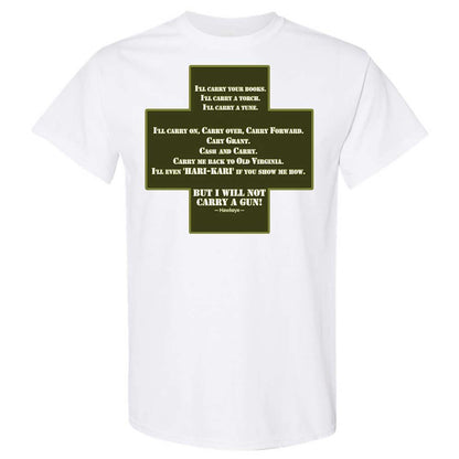 I Will Not Carry a Gun - White - 1