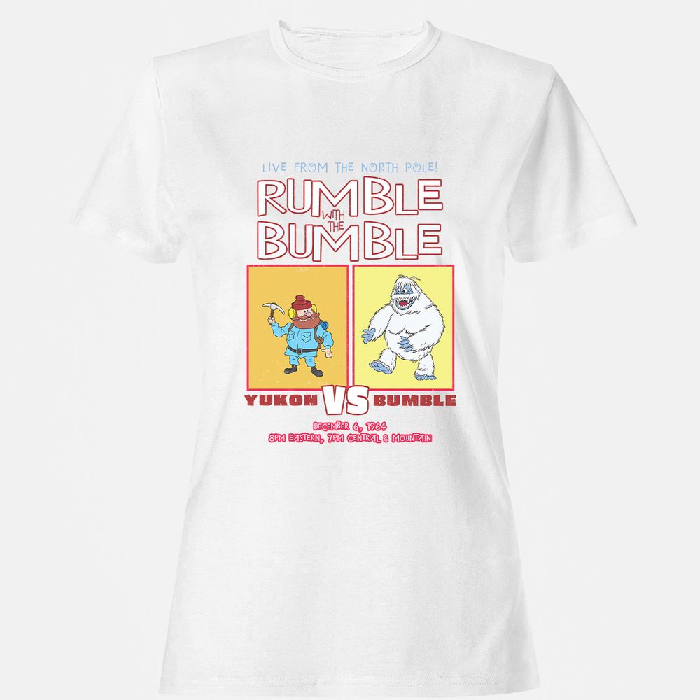 Rumble With The Bumble - White - 1