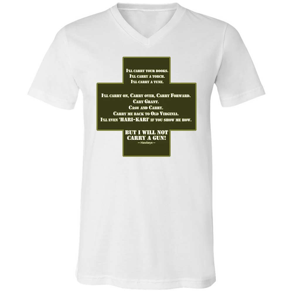 I Will Not Carry a Gun - White - 1