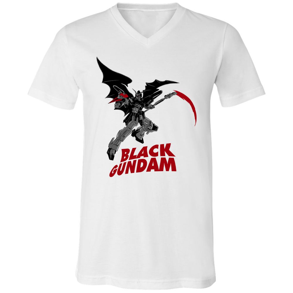 Unisex V-Neck T-Shirt - 1HRLHV6P - White - 1