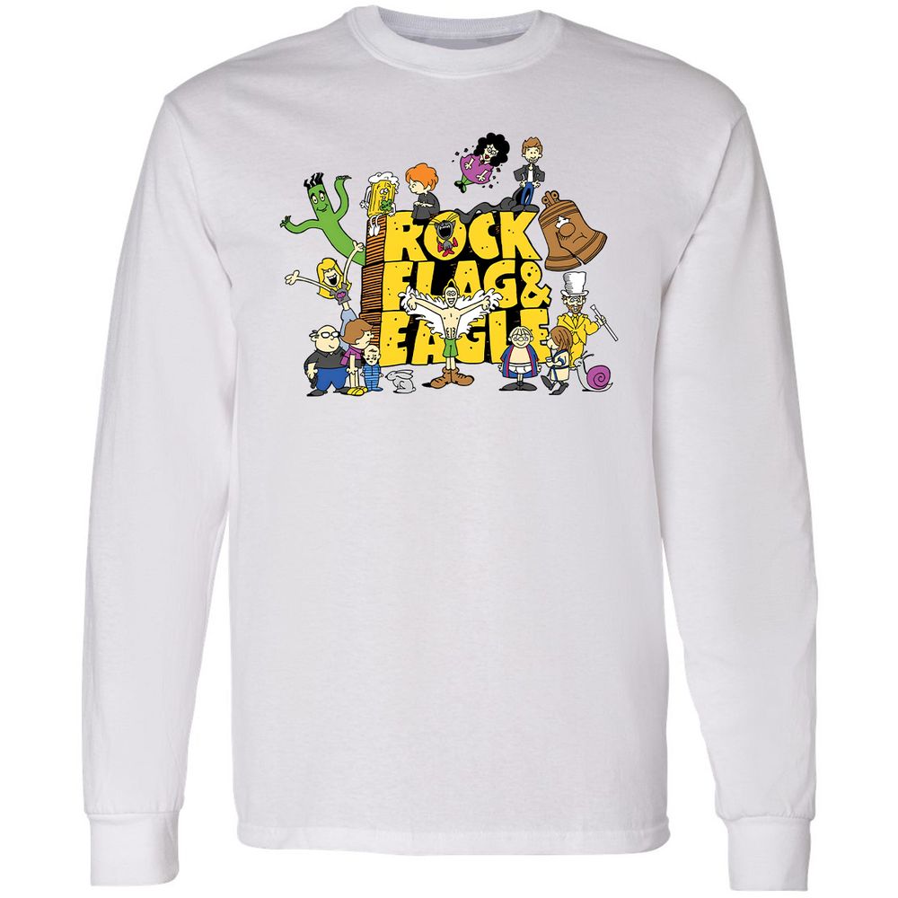 Long Sleeve T-Shirt - K9ANK3RR - White - 1