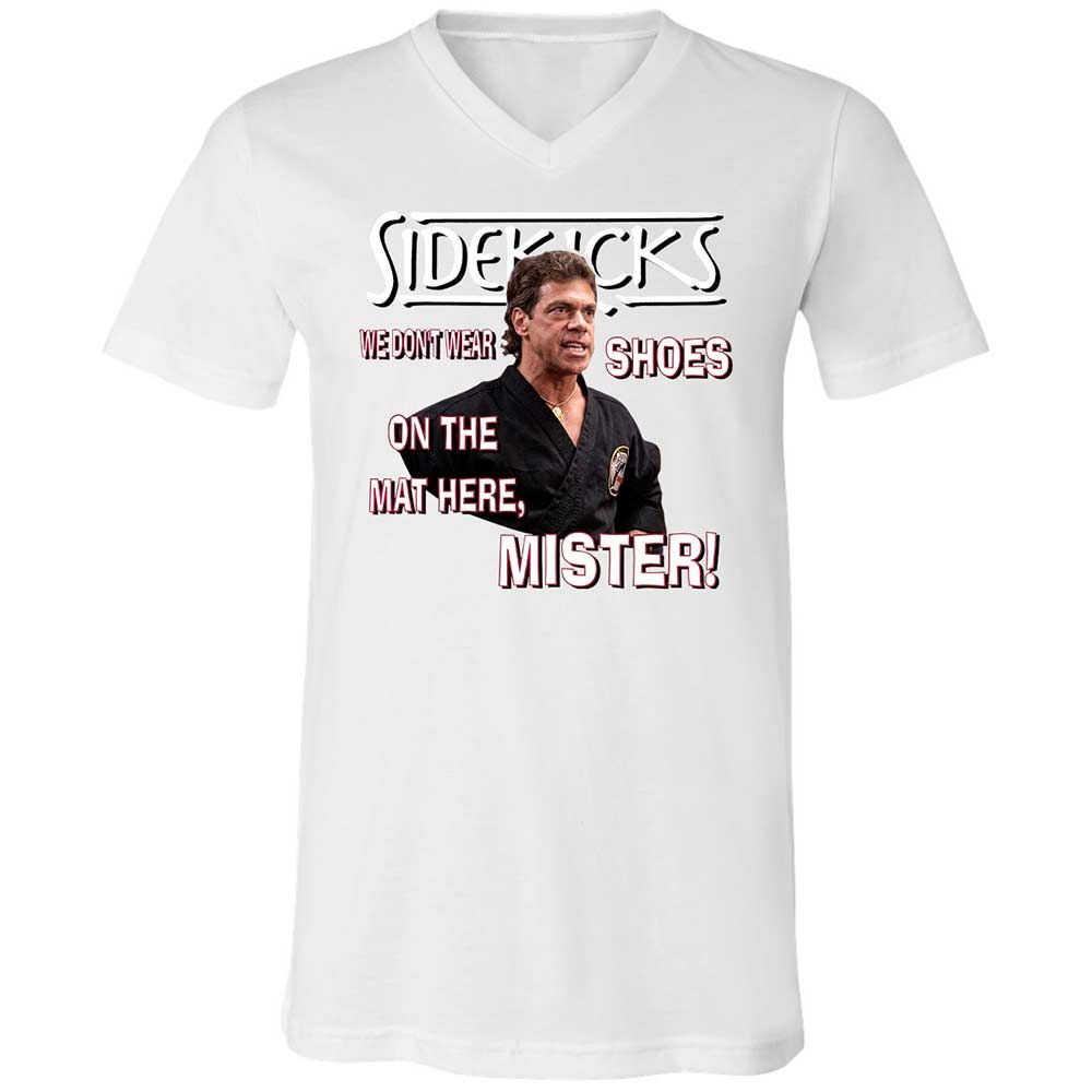 Unisex V-Neck T-Shirt - 8FS5PCCK - White - 1