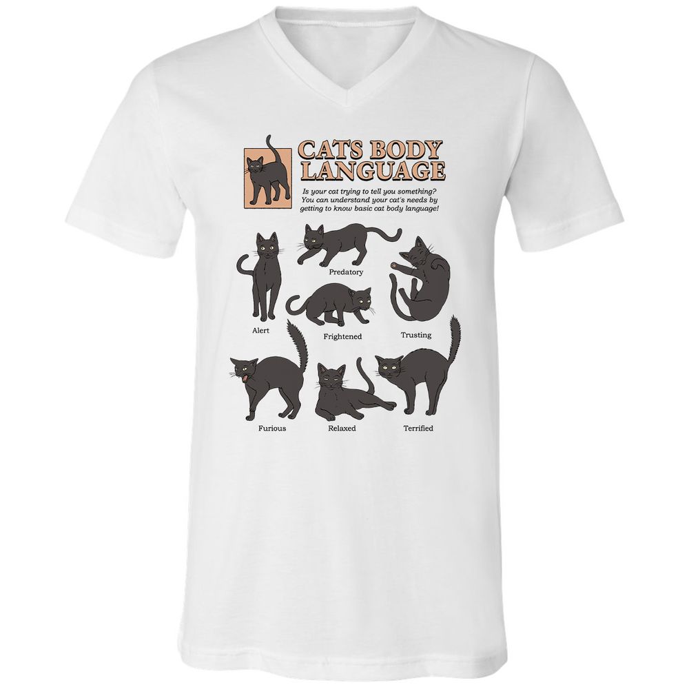 Unisex V-Neck T-Shirt - HB12YTB2 - White - 1