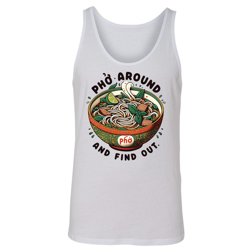 Unisex Jersey Tank - DEDQ4PBW - White - 1