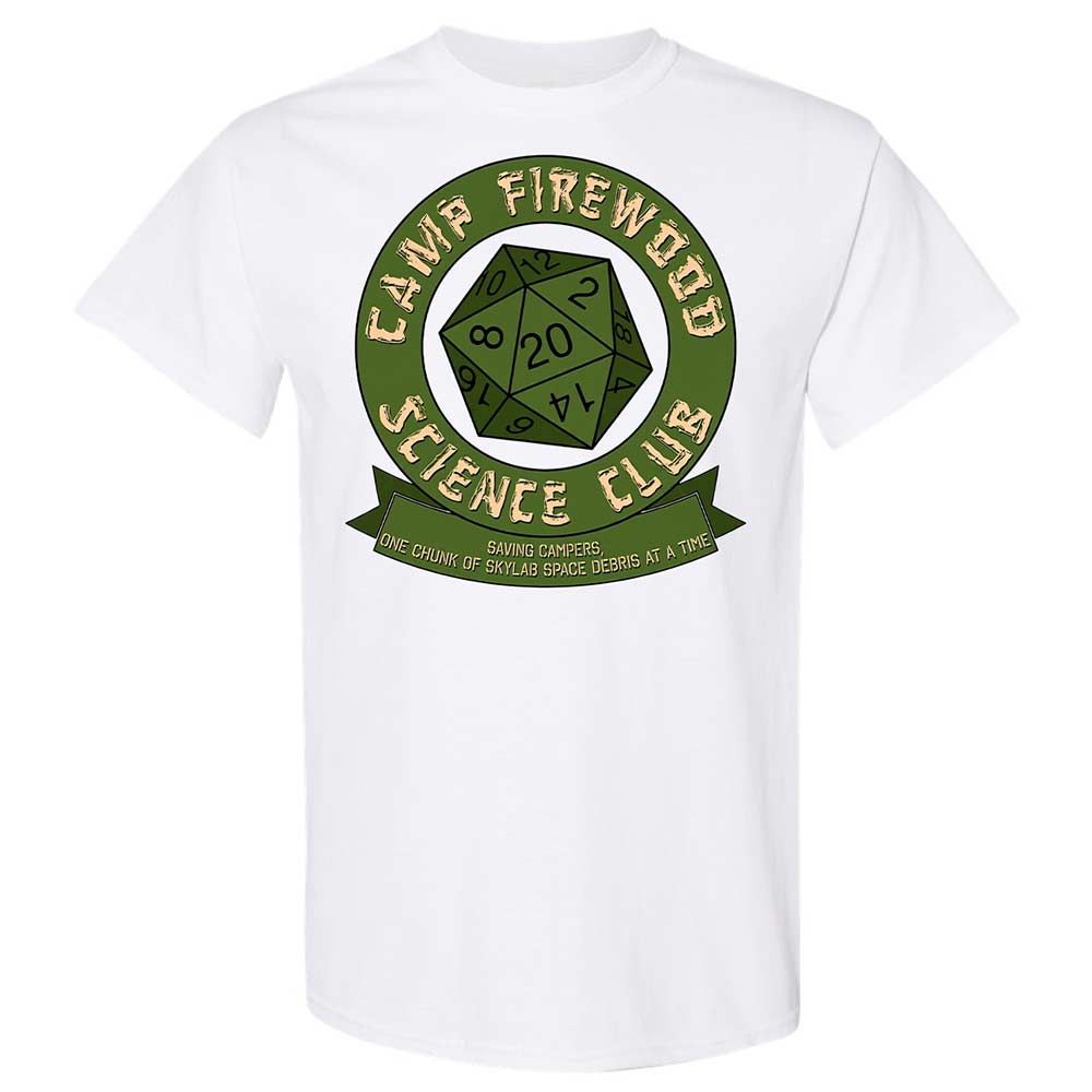 Camp Firewood Science Club - White - 1