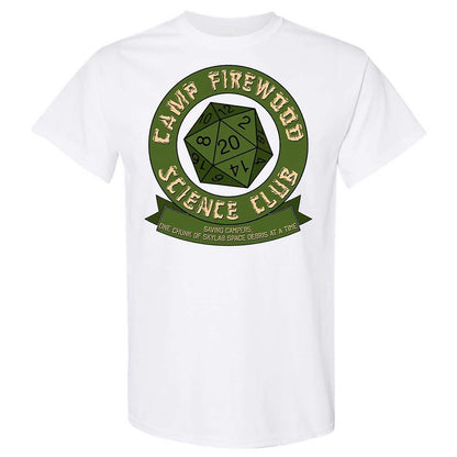 Camp Firewood Science Club - White - 1