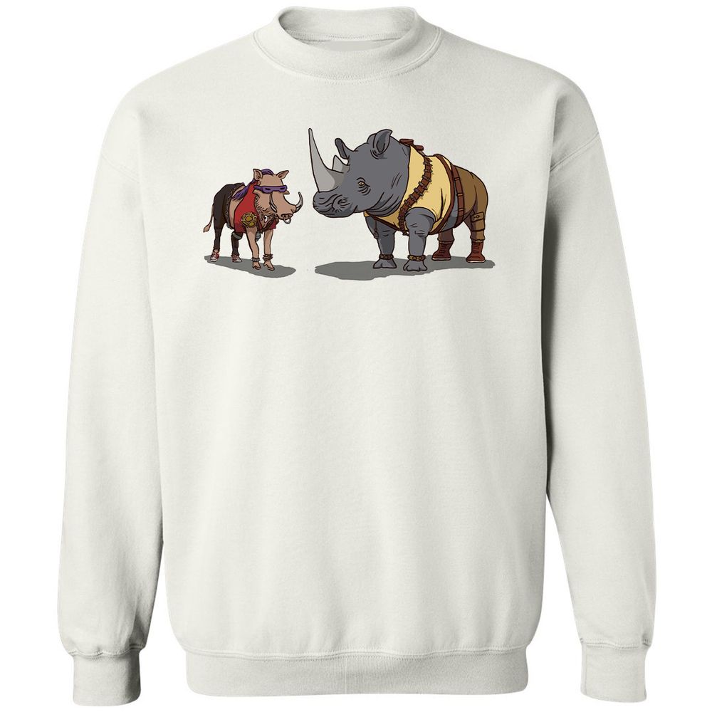 Classic Unisex Sweatshirt - C4J2HZEG - White - 1