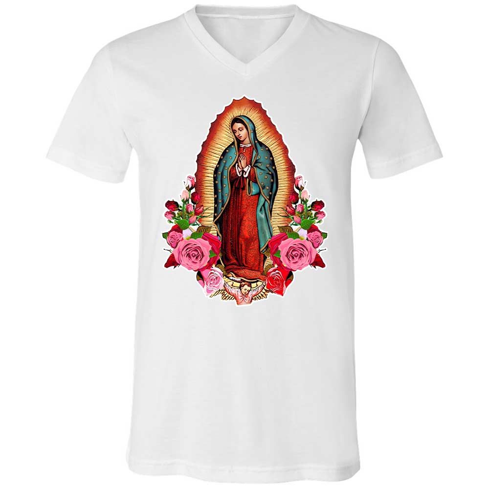 Our Lady of Guadalupe - White - 1