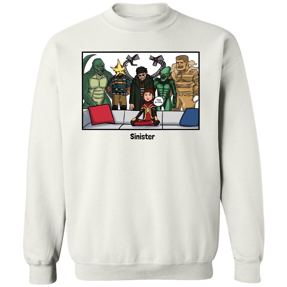 Classic Unisex Sweatshirt - D8EHTYHW - White - 1