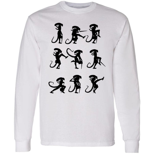 Long Sleeve T-Shirt - 4XWCW9LJ - White - 1