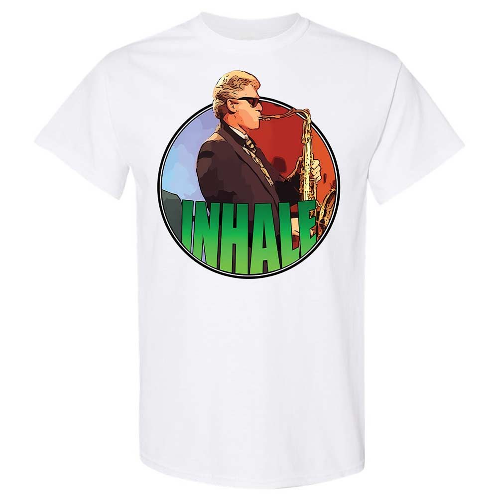 Playing the Saxophone - White - 1