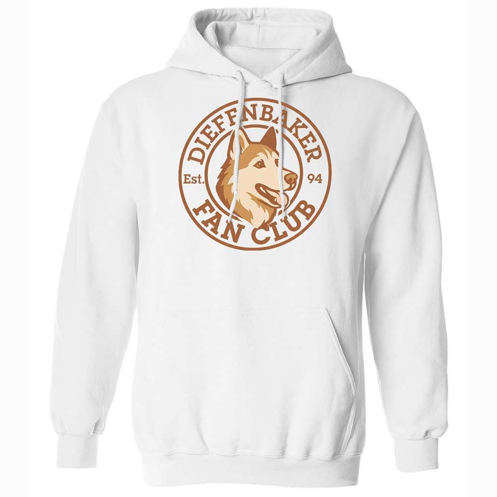 Classic Unisex Hoodie - D6CH2DGX - White - 1