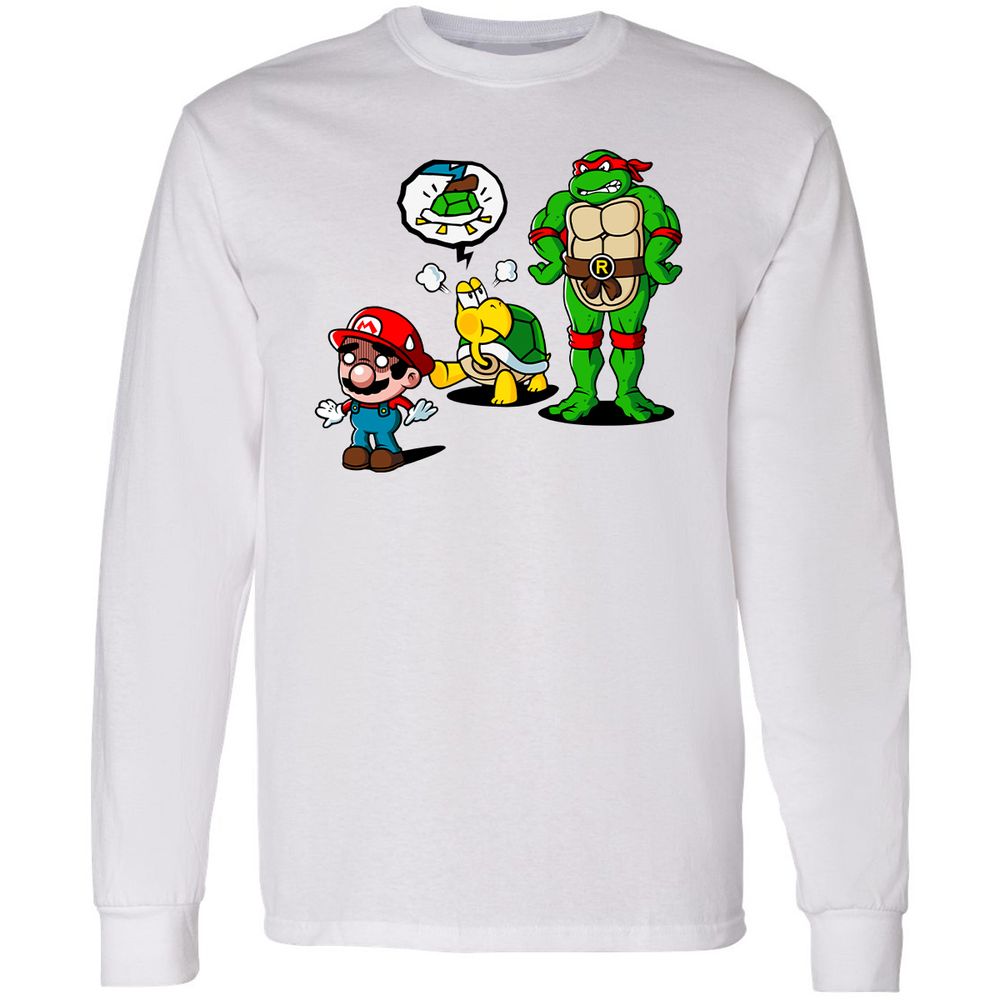 Long Sleeve T-Shirt - MERAEW3Y - White - 1