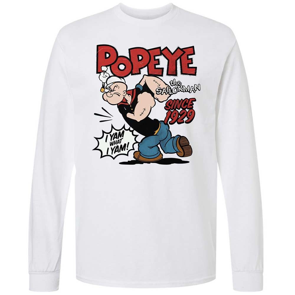 Long Sleeve T-Shirt - 99HBCY7C - White - 1