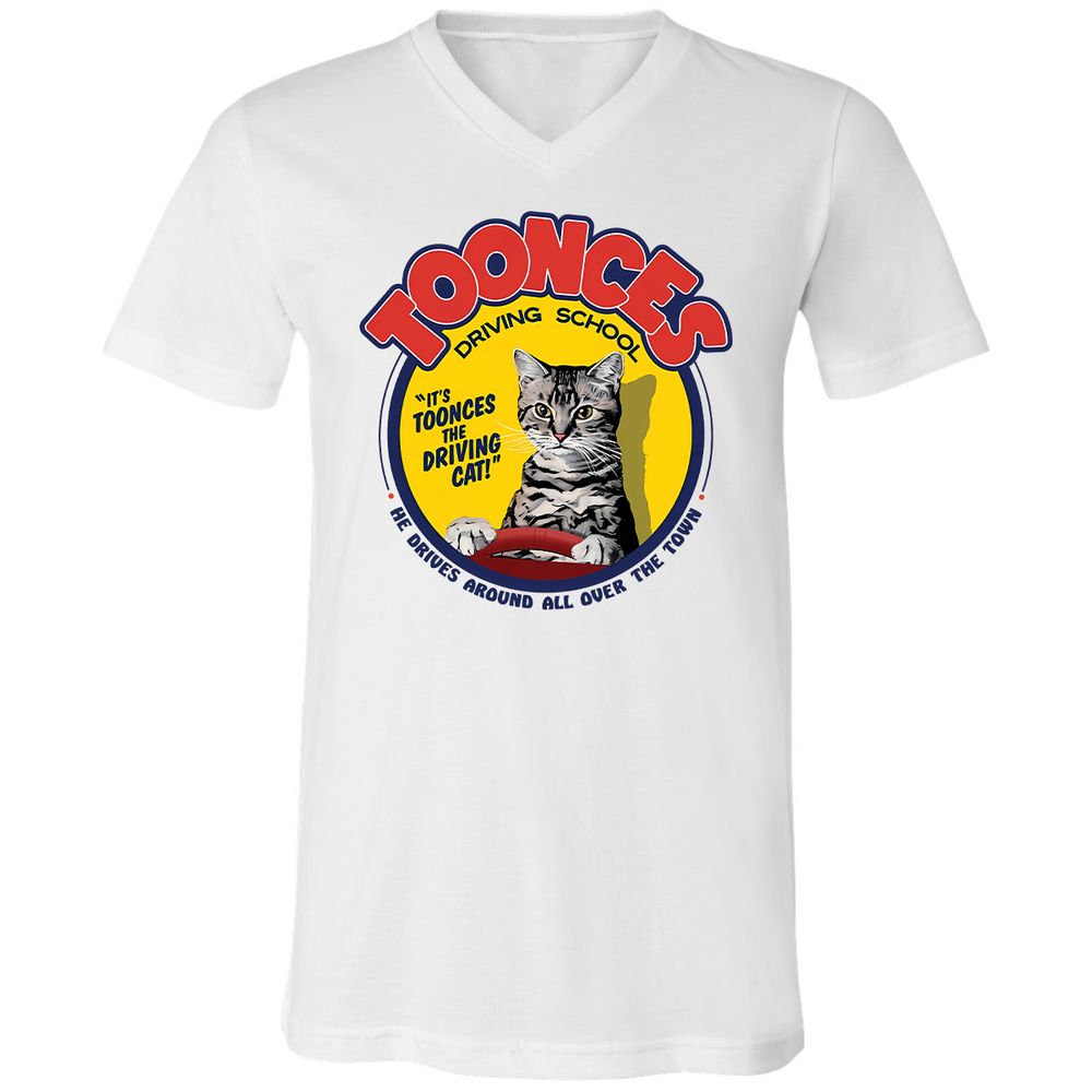 Unisex V-Neck T-Shirt - K1ULC959 - White - 1