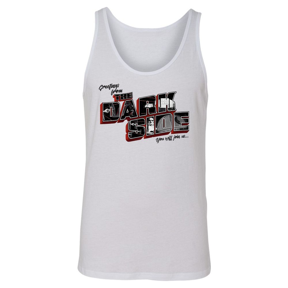 Unisex Jersey Tank - SX4ALQF8 - White - 1