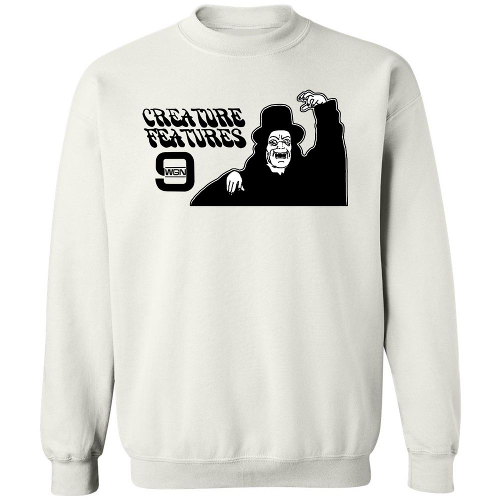 Classic Unisex Sweatshirt - 2B9VWX6J - White - 1