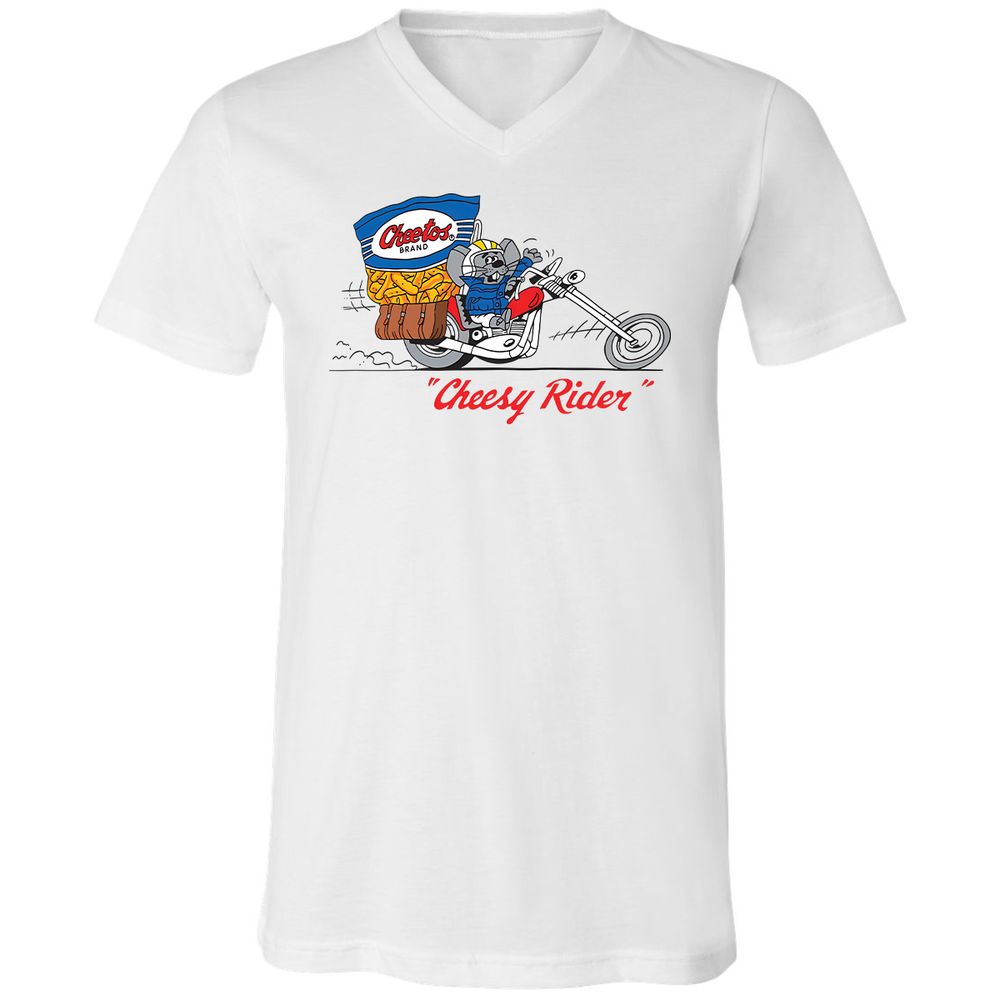 Unisex V-Neck T-Shirt - DQSQHPXT - White - 1