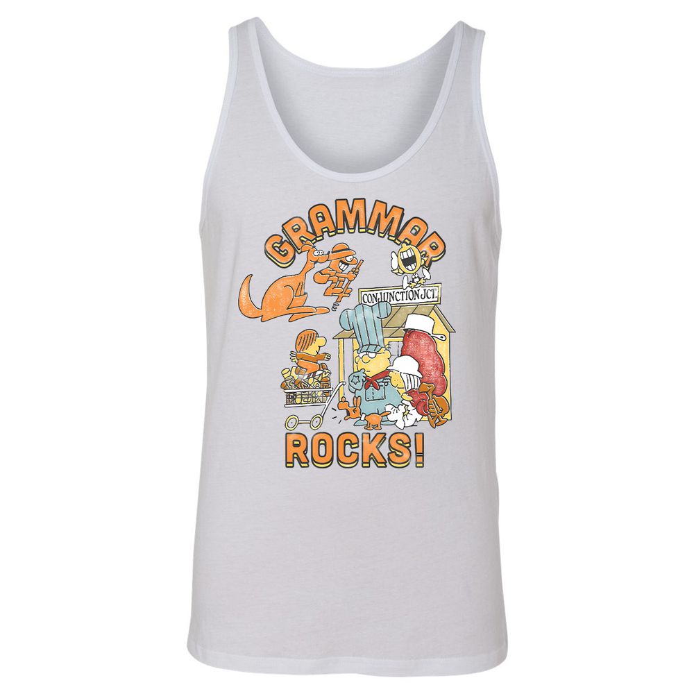 Unisex Jersey Tank - Y14MMGMR - White - 1